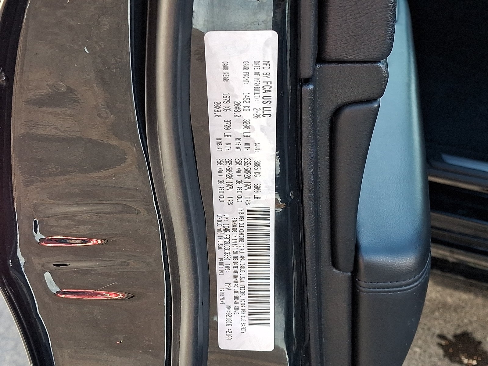 2020 Jeep Grand Cherokee Limited X