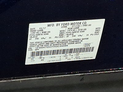 2017 Ford Explorer XLT