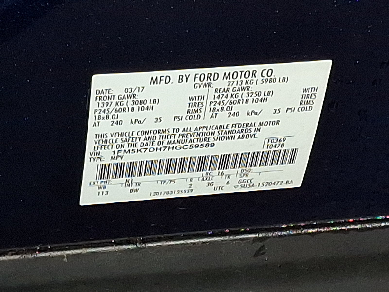 2017 Ford Explorer XLT