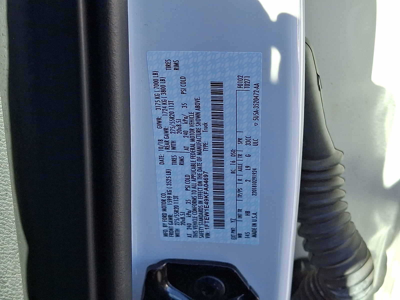 2019 Ford F-150 Lariat