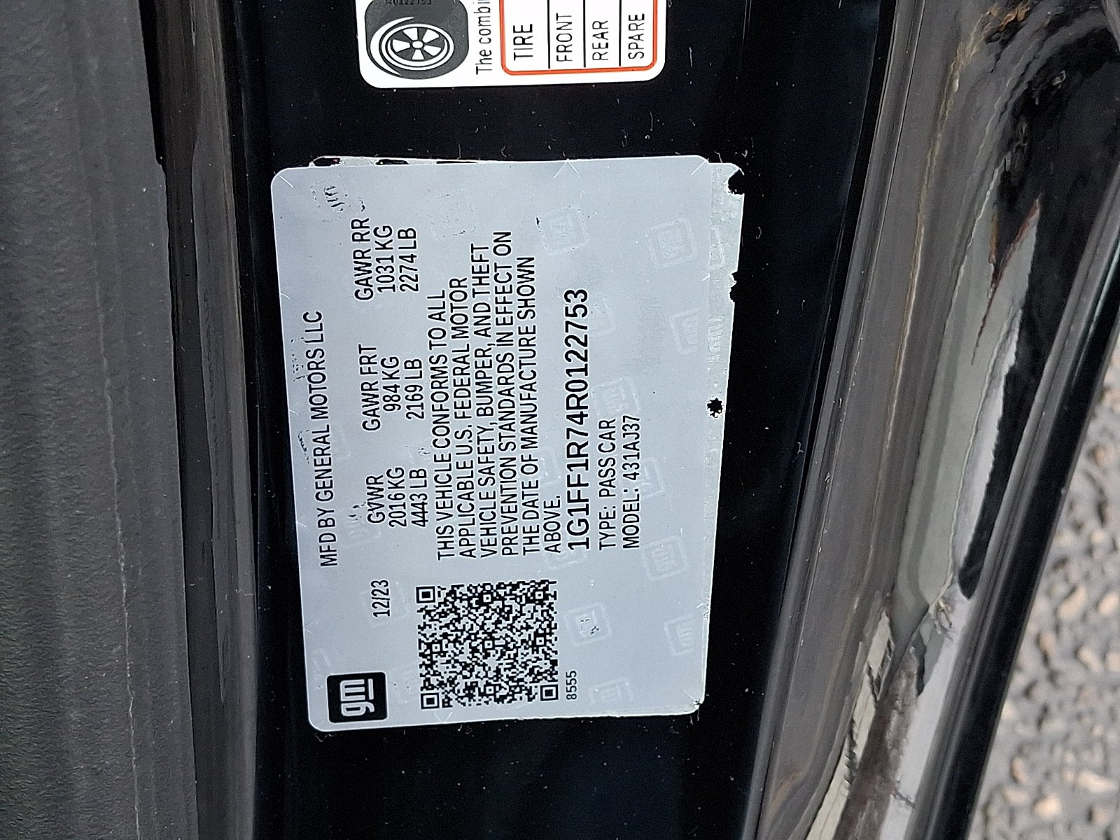 2024 Chevrolet Camaro LT1