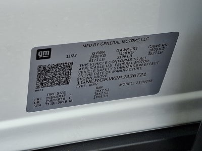 2023 Chevrolet Traverse LT Cloth