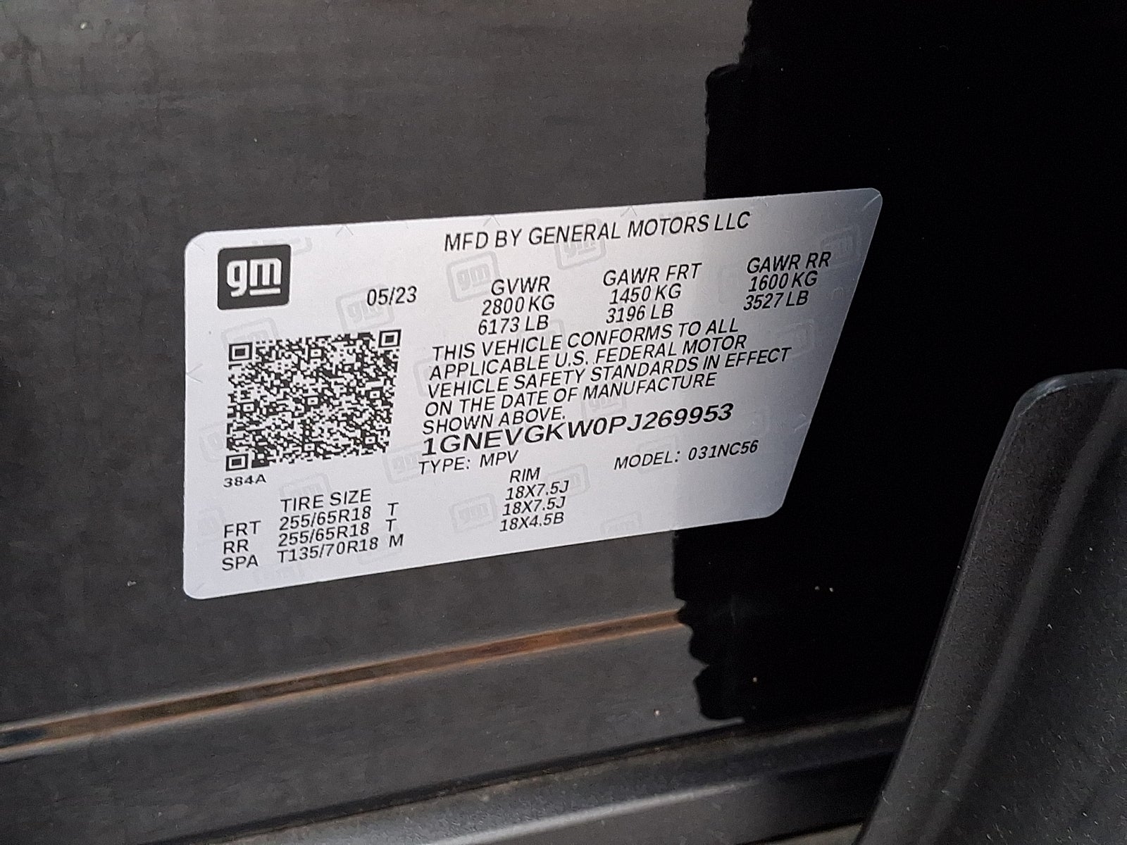 2023 Chevrolet Traverse LT Cloth