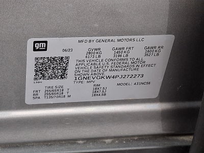 2023 Chevrolet Traverse LT Cloth