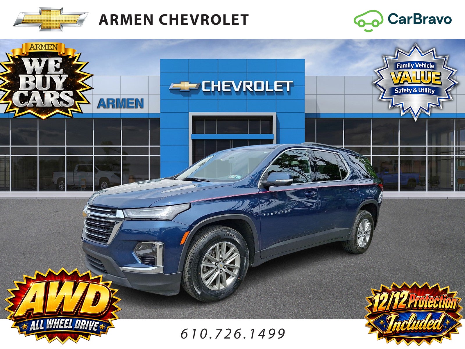 2023 Chevrolet Traverse LT Cloth