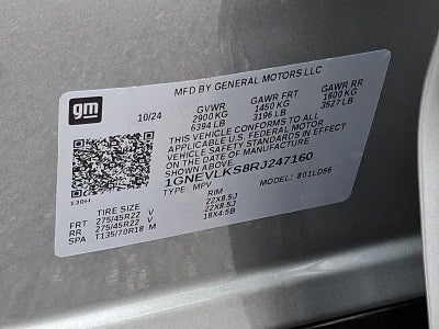 2024 Chevrolet Traverse RS