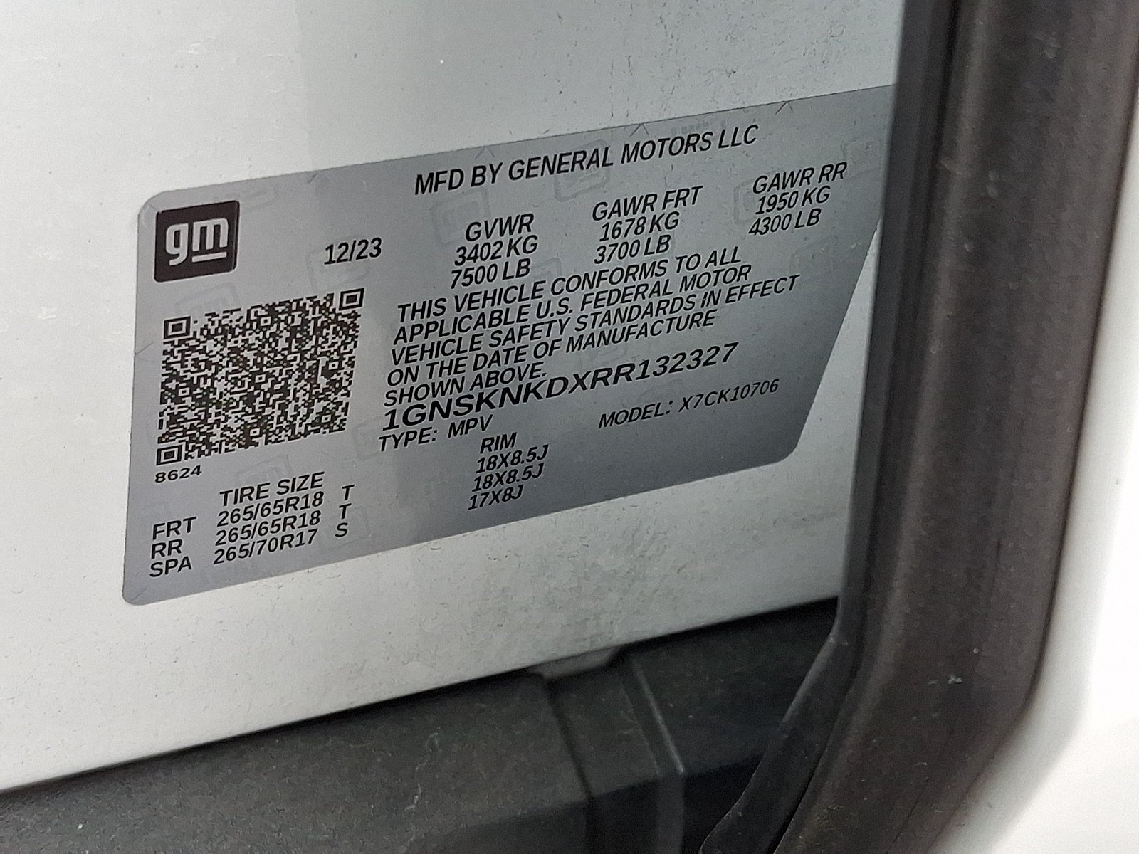 2024 Chevrolet Tahoe LT