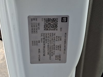 2024 GMC Savana Cargo 2500 Work Van
