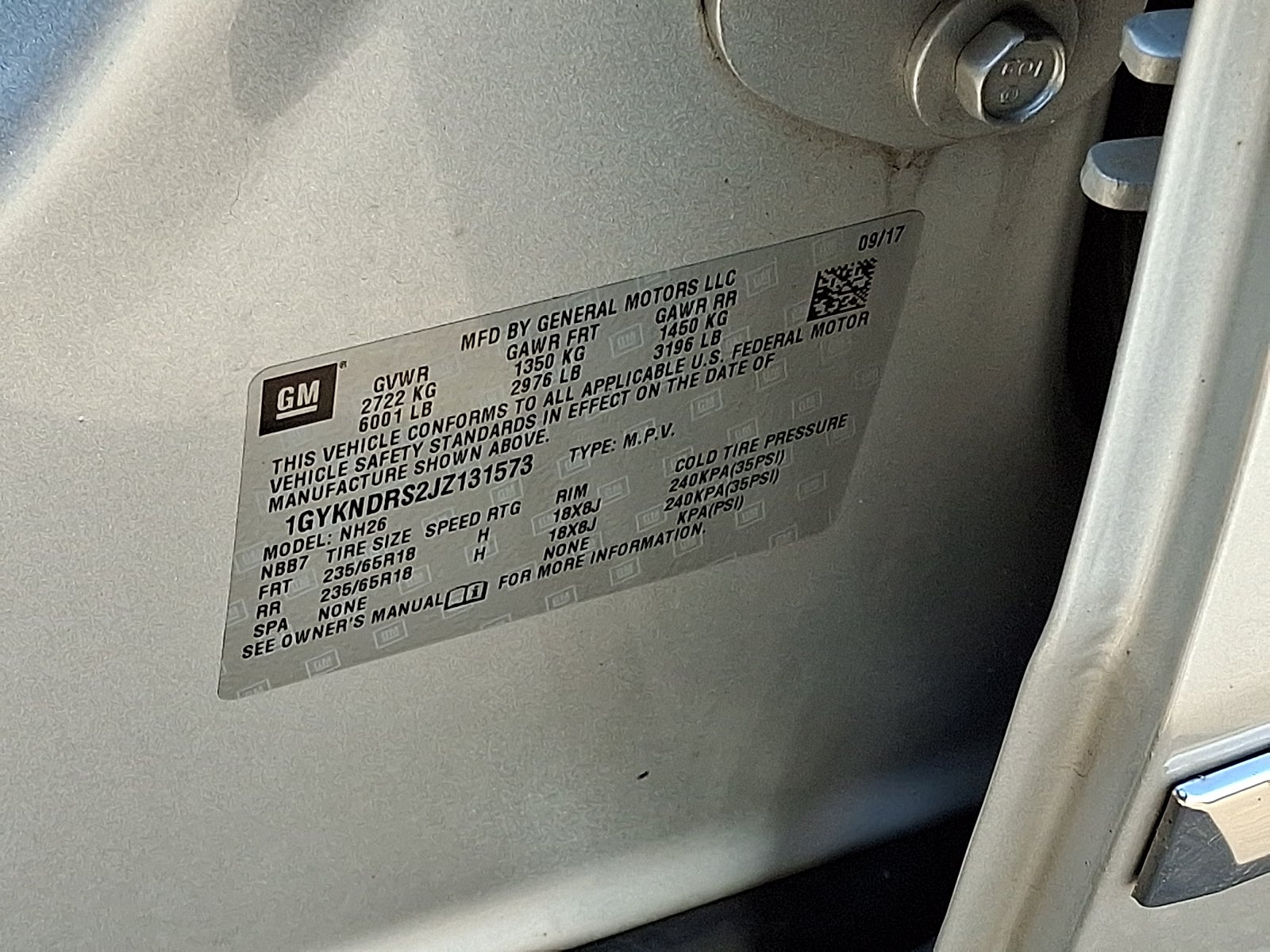 2018 Cadillac XT5 Luxury AWD