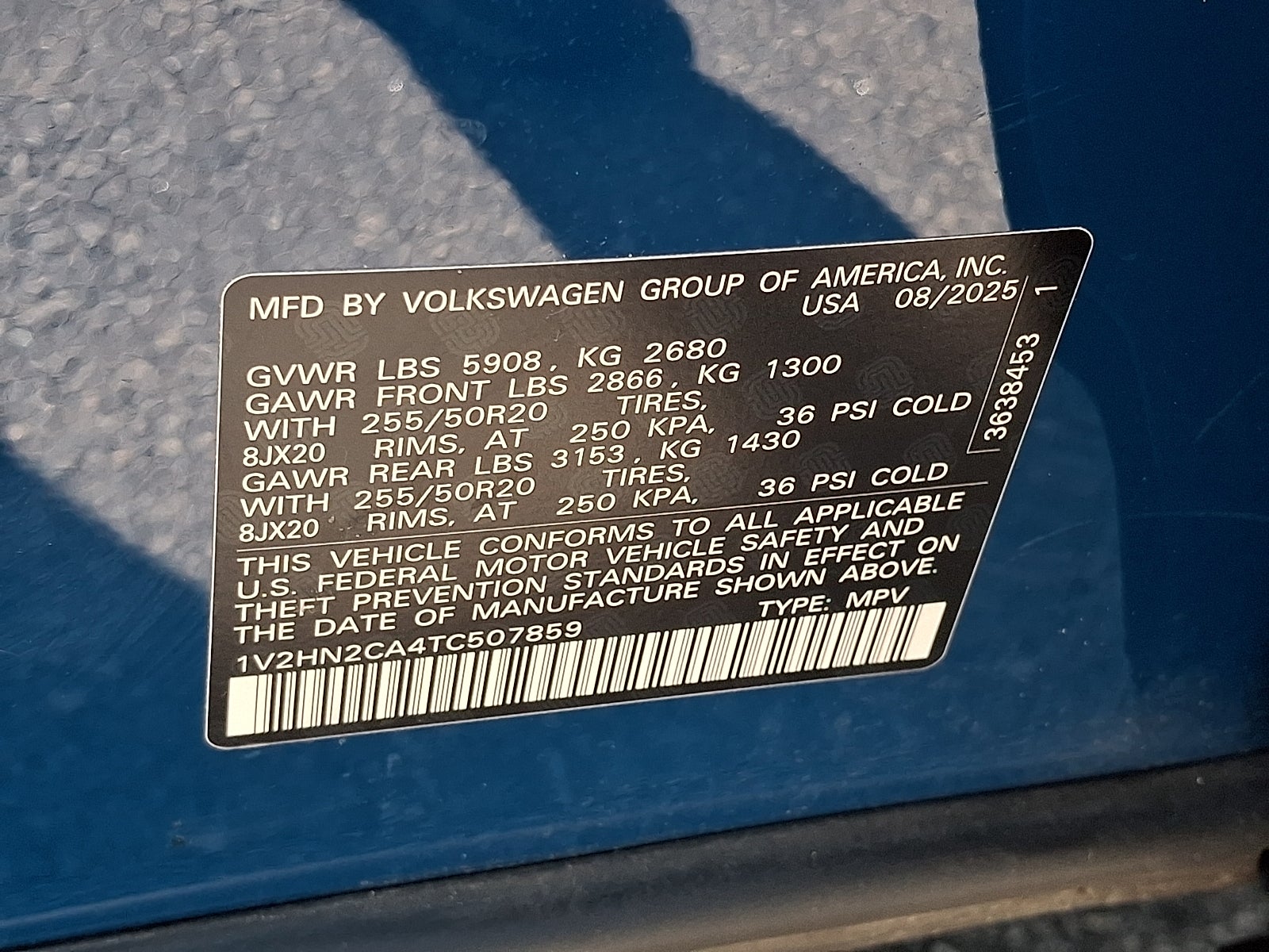 2026 Volkswagen Atlas 2.0T SE w/Technology
