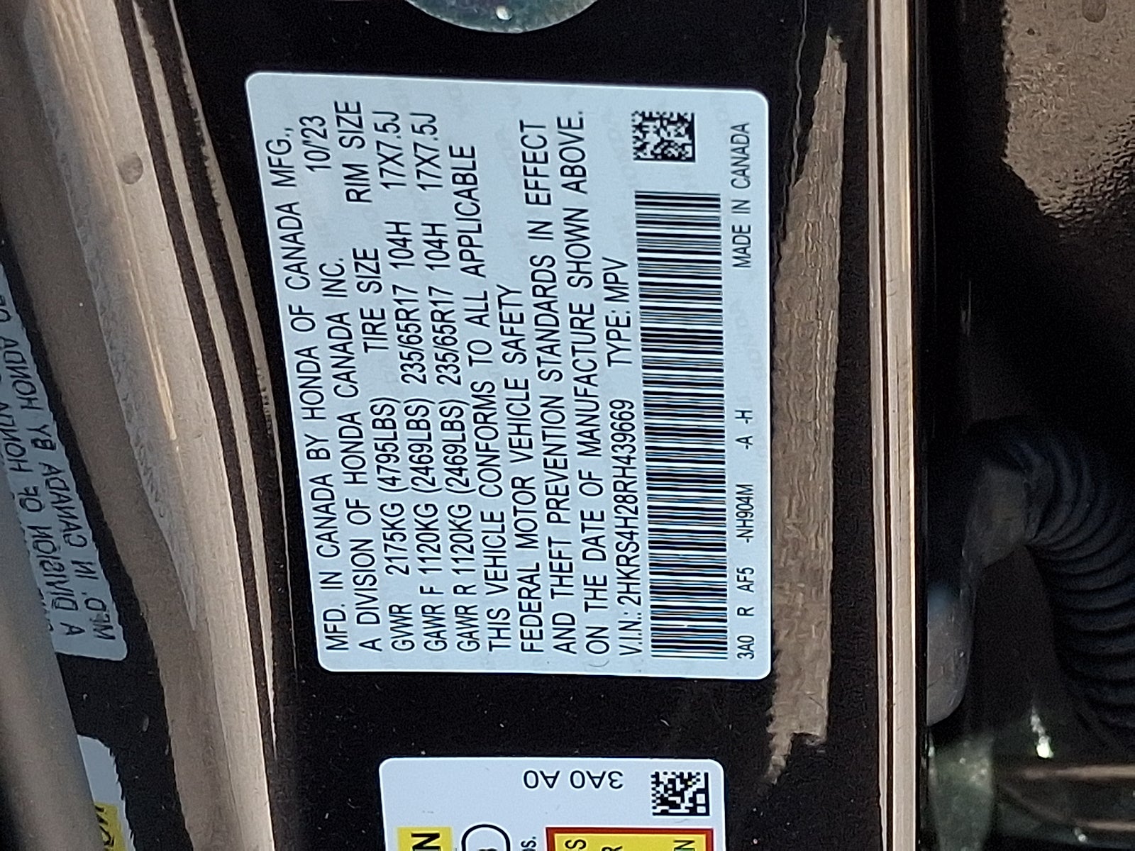 2024 Honda CR-V LX AWD