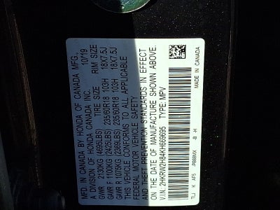 2019 Honda CR-V EX-L