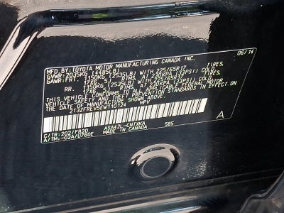 2014 Toyota RAV4 LE