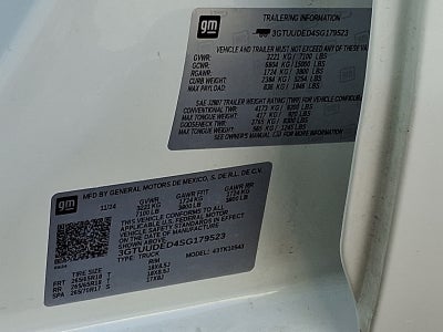 2025 GMC Sierra 1500 SLT