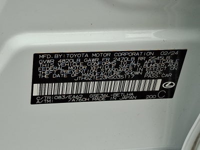 2024 Lexus IS IS 350 F SPORT Design