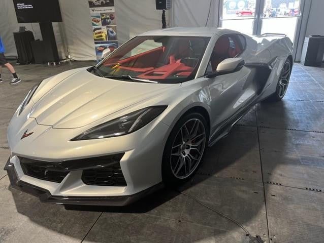 New Corvette Front View at Armen Chevrolet